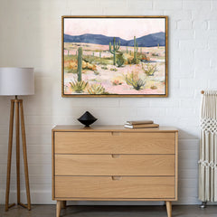 Desert Dreamscape Manually Crafted Wall Art