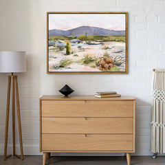 Desert Dreamscape Manually Crafted Wall Art