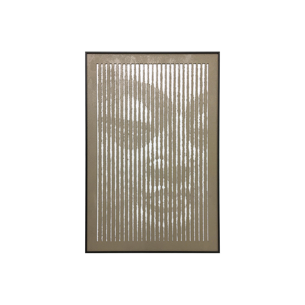 Serene Buddha Carving MDF Panel with PS Frame