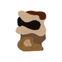 Nature-Inspired Textured Flannelette Wall Hanging