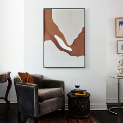 Modern Minimalist Carved MDF Wall Art