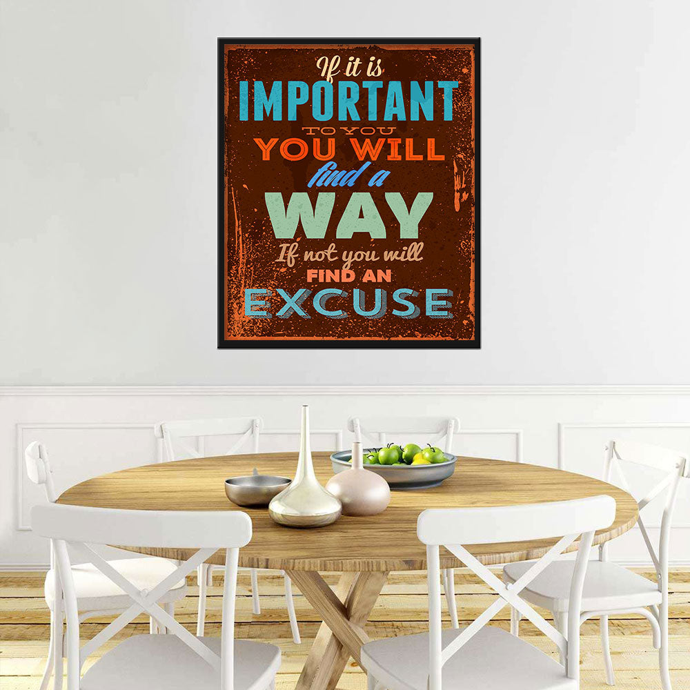 Find A Way Canvas Wall Art