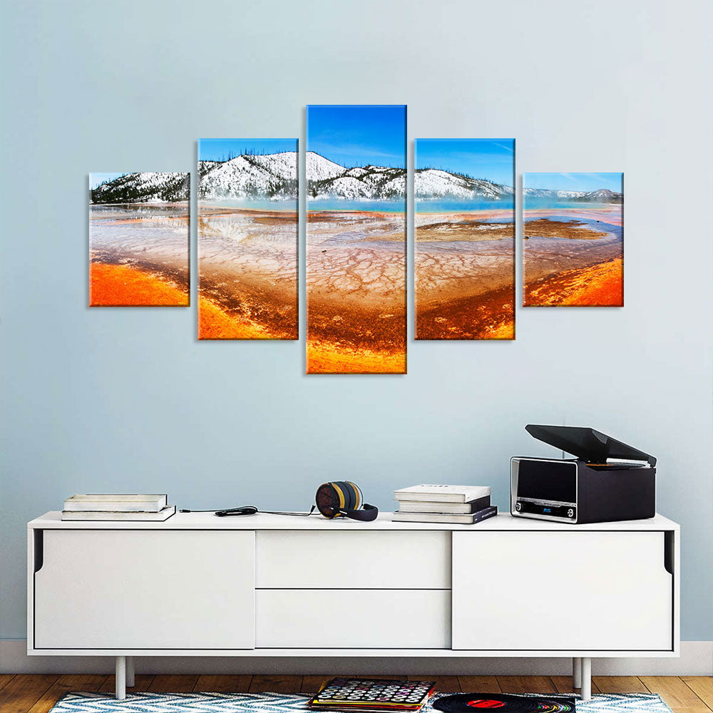 Yellowstone National Park Canvas Wall Art