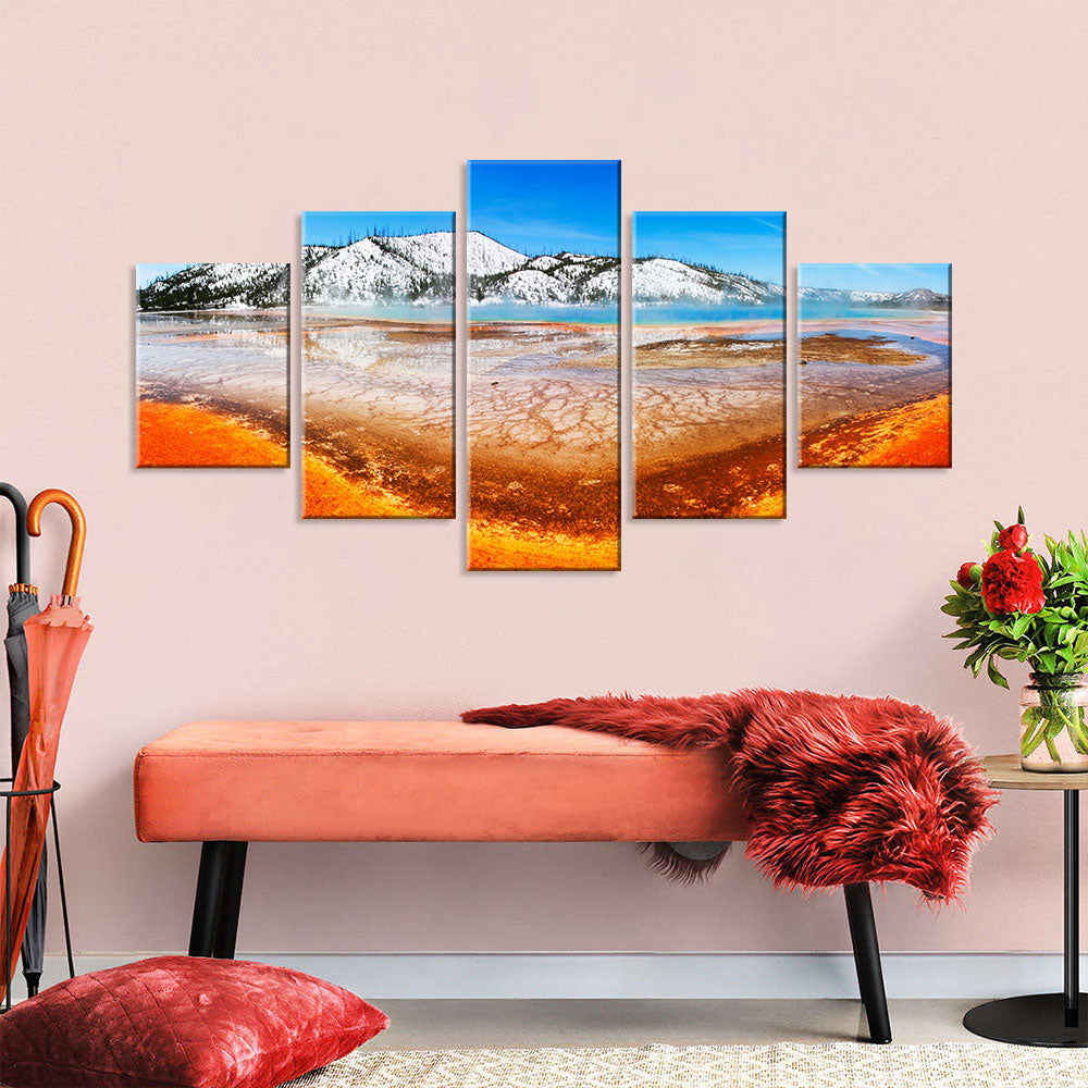 Yellowstone National Park Canvas Wall Art