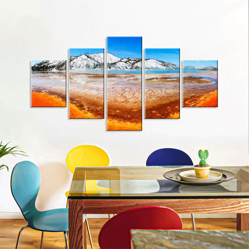 Yellowstone National Park Canvas Wall Art