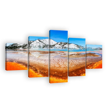 Yellowstone National Park Canvas Wall Art