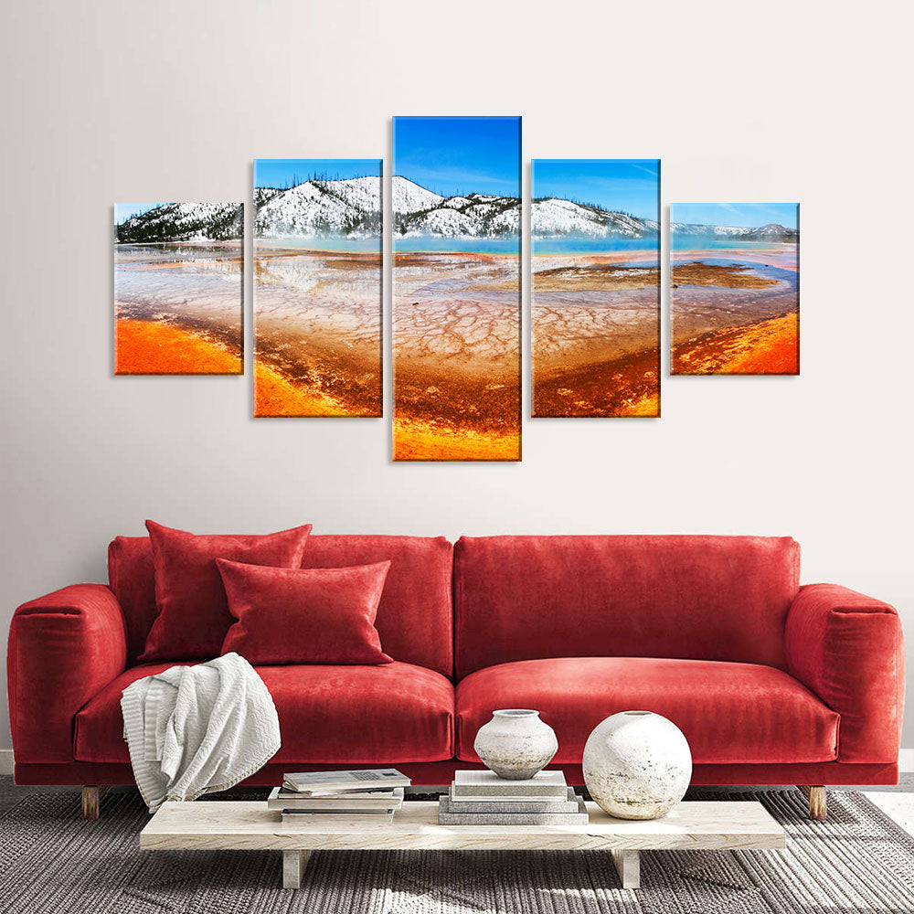 Yellowstone National Park Canvas Wall Art