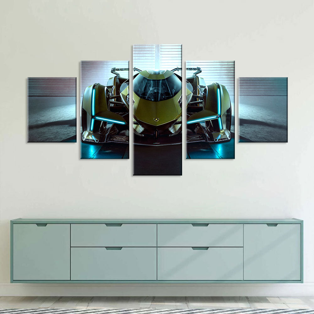 Lamborghini Concept Car Canvas Wall Art