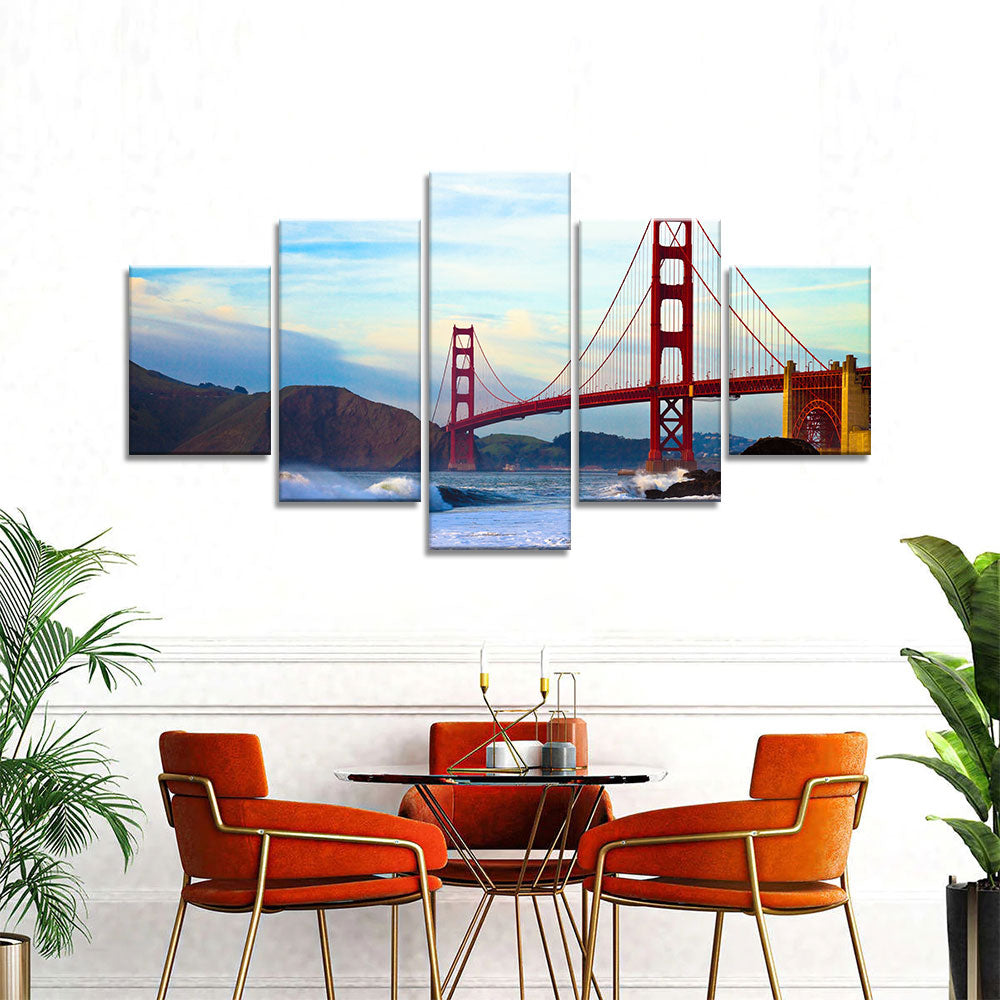 Golden Gate Bridge canvas wall art