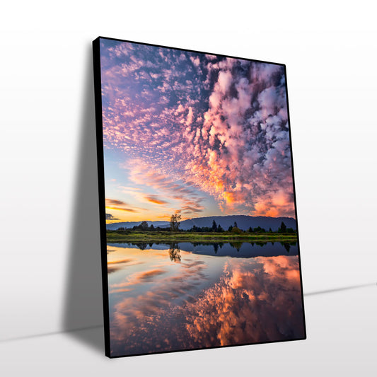 Reflections of Dusk Canvas Wall Art