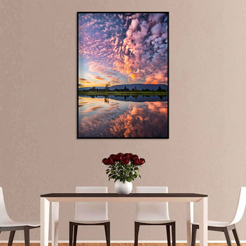 Reflections of Dusk Canvas Wall Art