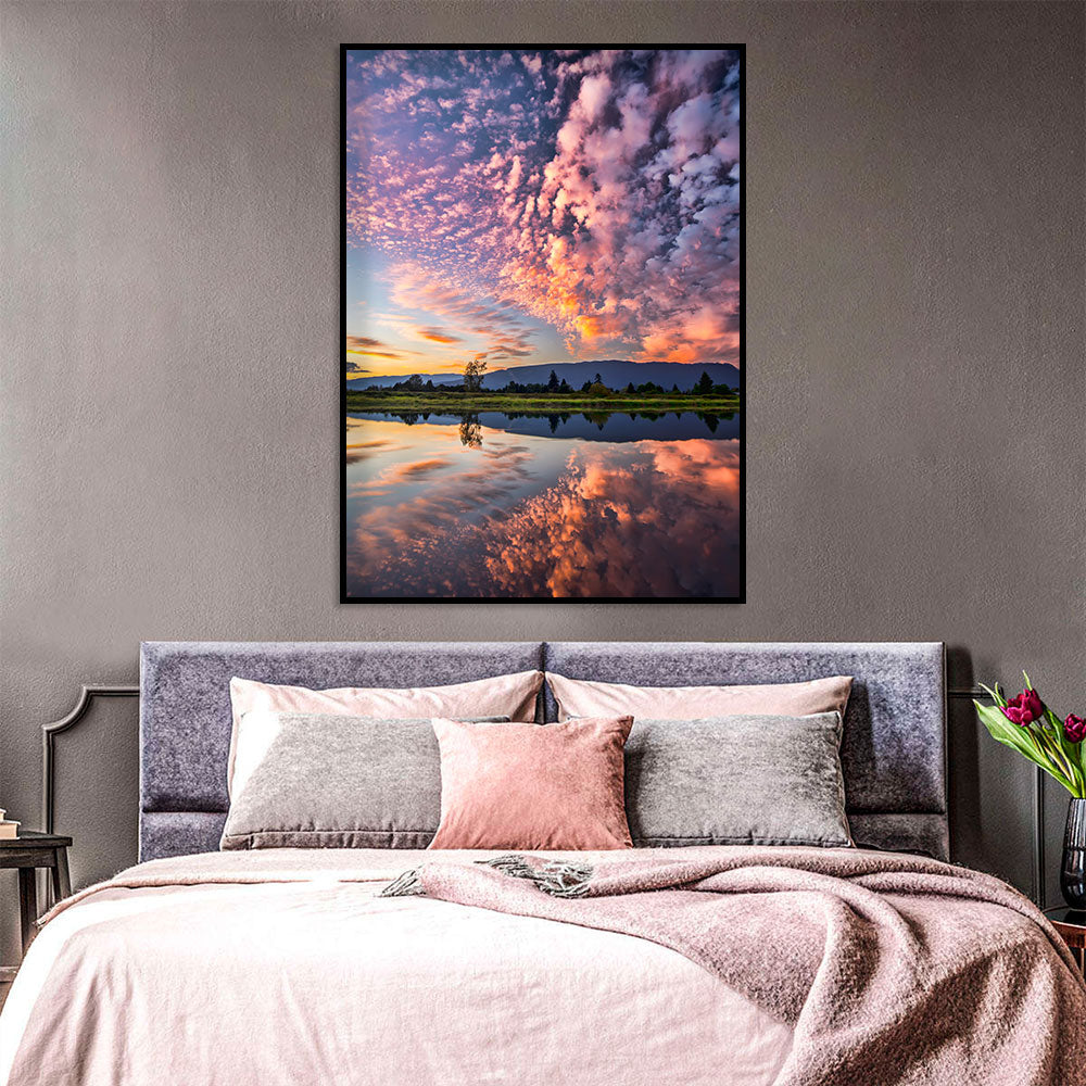 Reflections of Dusk Canvas Wall Art