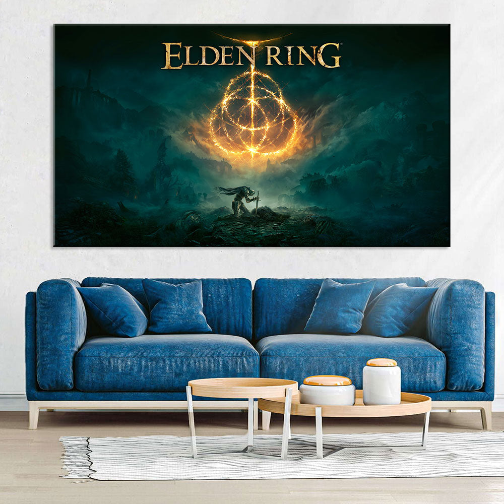Elden Ring Cover Canvas Wall Art