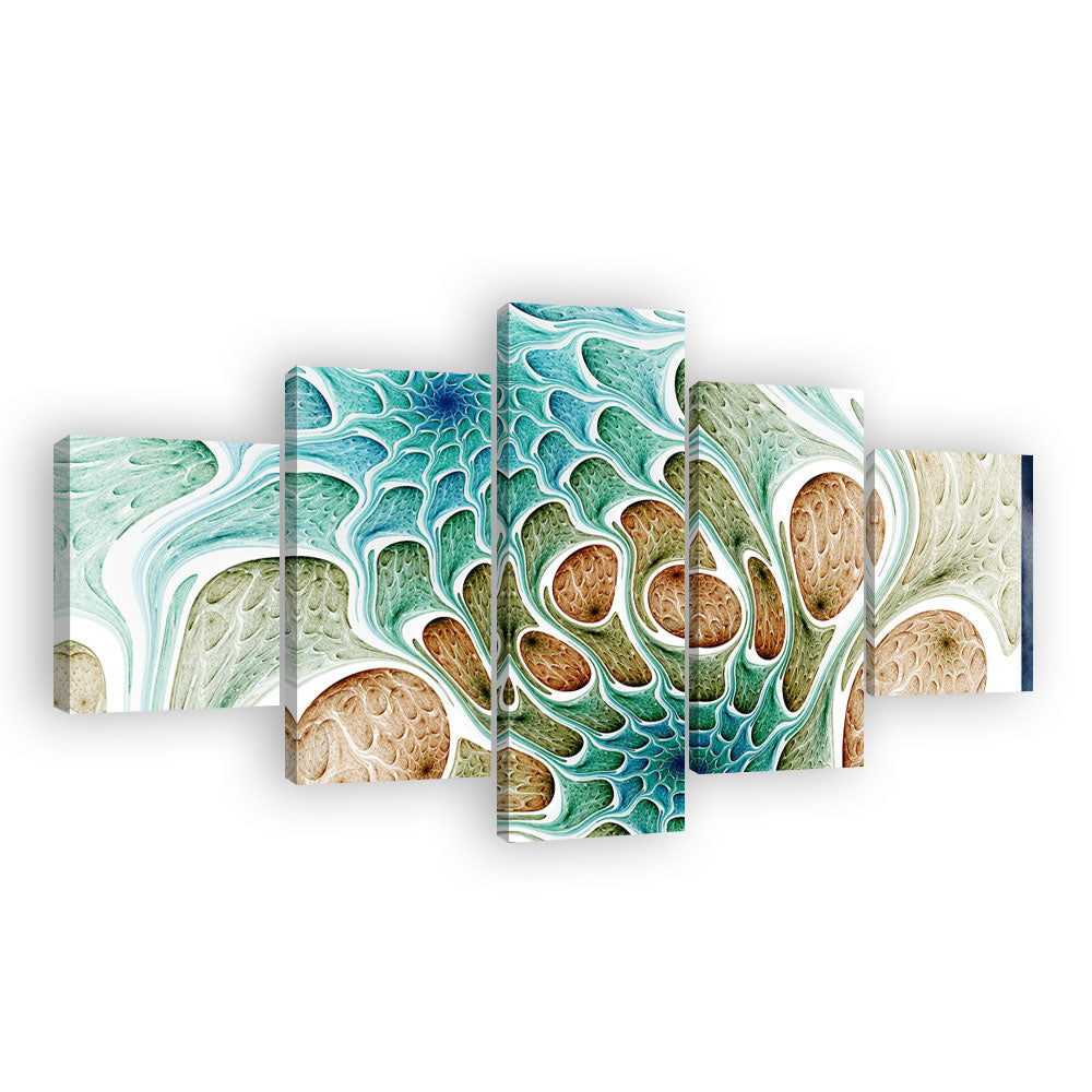  Fractal Sea Creatures Patterns canvas wall art