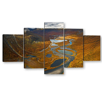 Grand Sweden Rapa Valley Canvas Wall Art