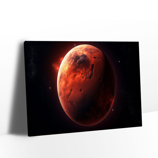 Mars Canvas Wall Art