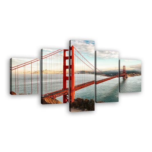 San Francisco Golden Gate Bridge Canvas Wall Art