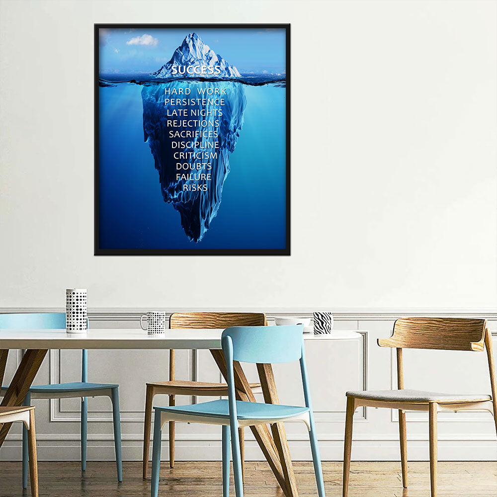 Success Canvas Wall Art