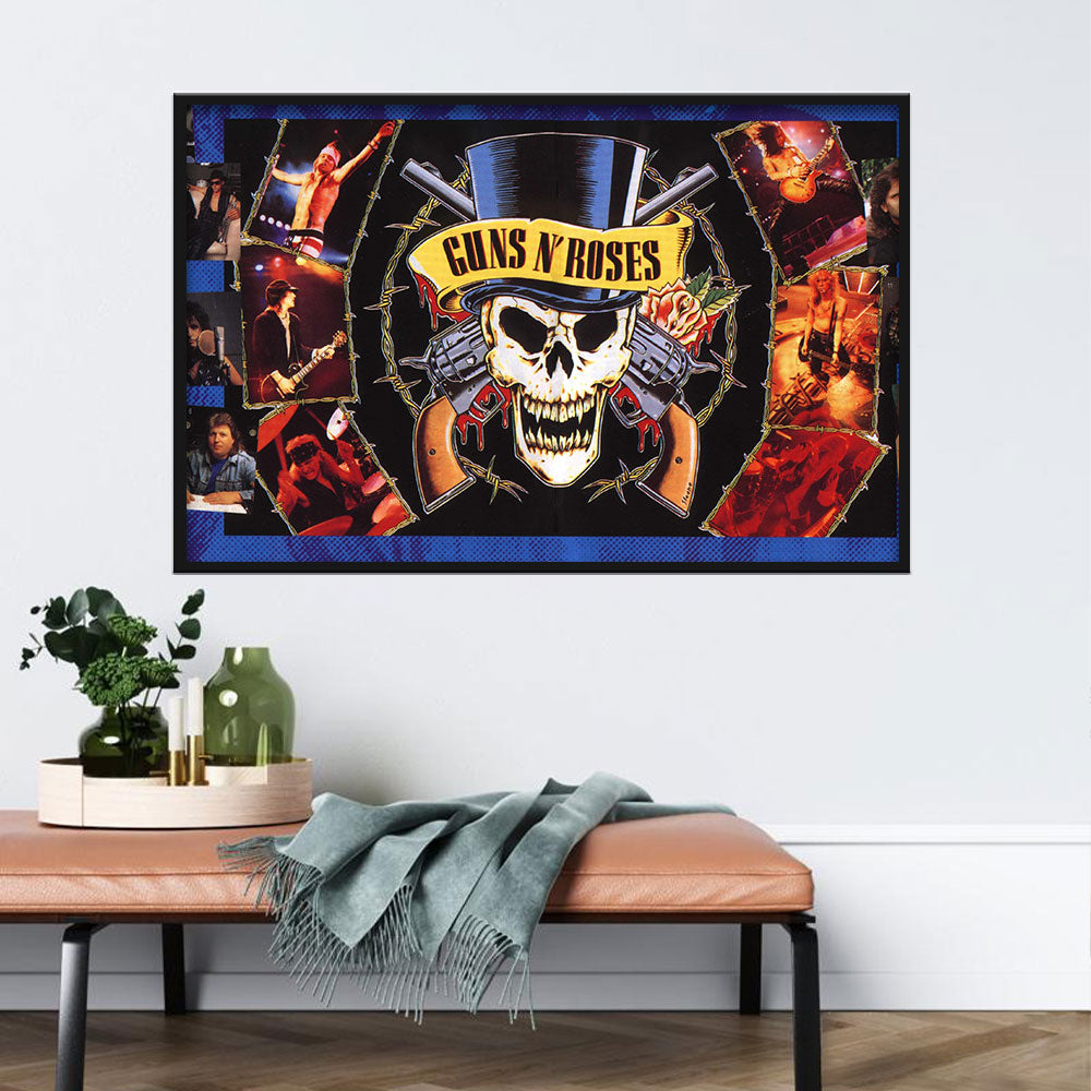 Guns N' Roses Album Cover Canvas Wall Art