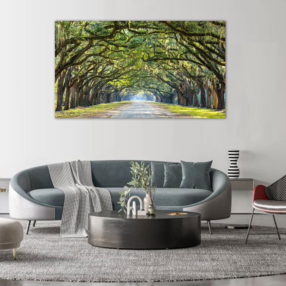 Enchanted Forest Path Canvas Wall Art