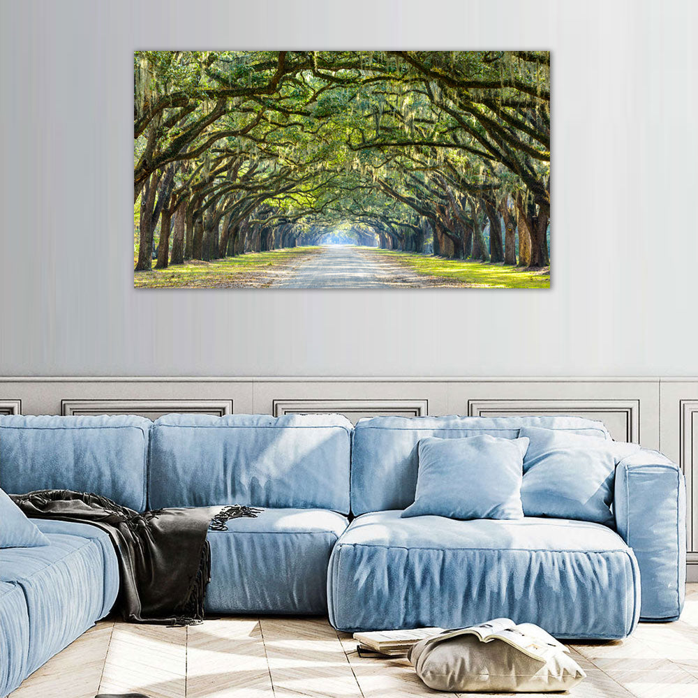 Enchanted Forest Path Canvas Wall Art