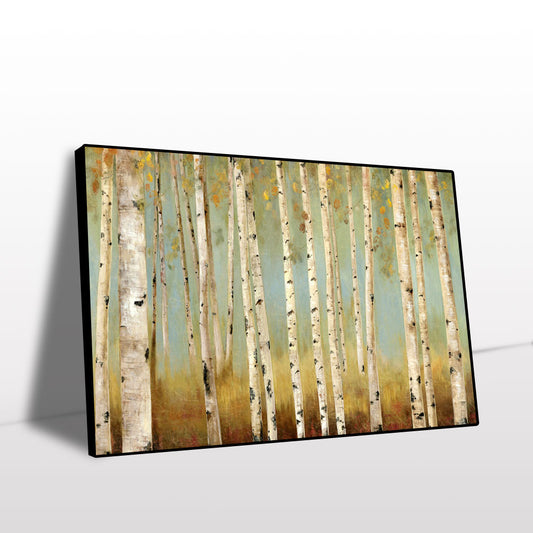 Serene Birch Forest Canvas Wall Art