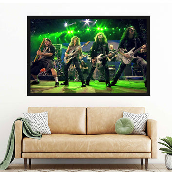 Metallica Live on Stage Canvas Wall Art