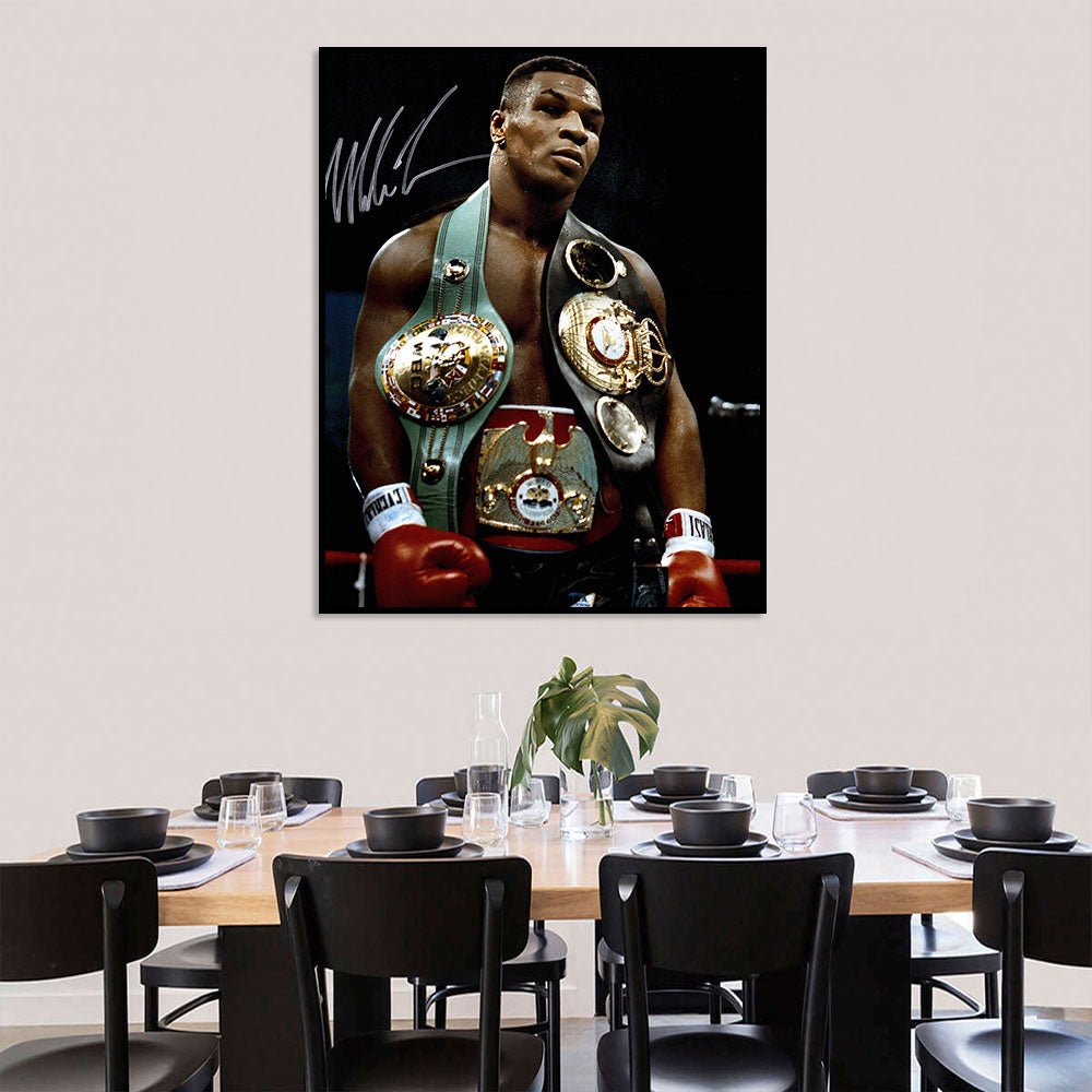 Mike Tyson Champion Canvas Wall Art