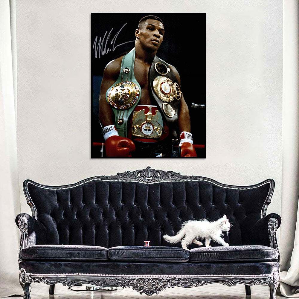 Mike Tyson Champion Canvas Wall Art