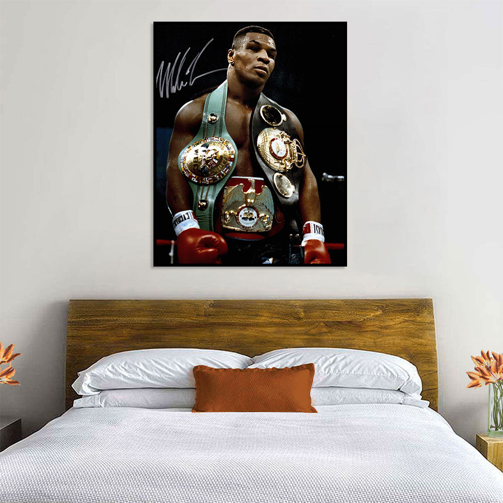 Mike Tyson Champion Canvas Wall Art