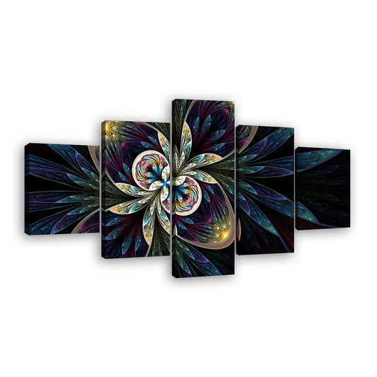 Colorful Mandala Pattern Canvas Wall Art