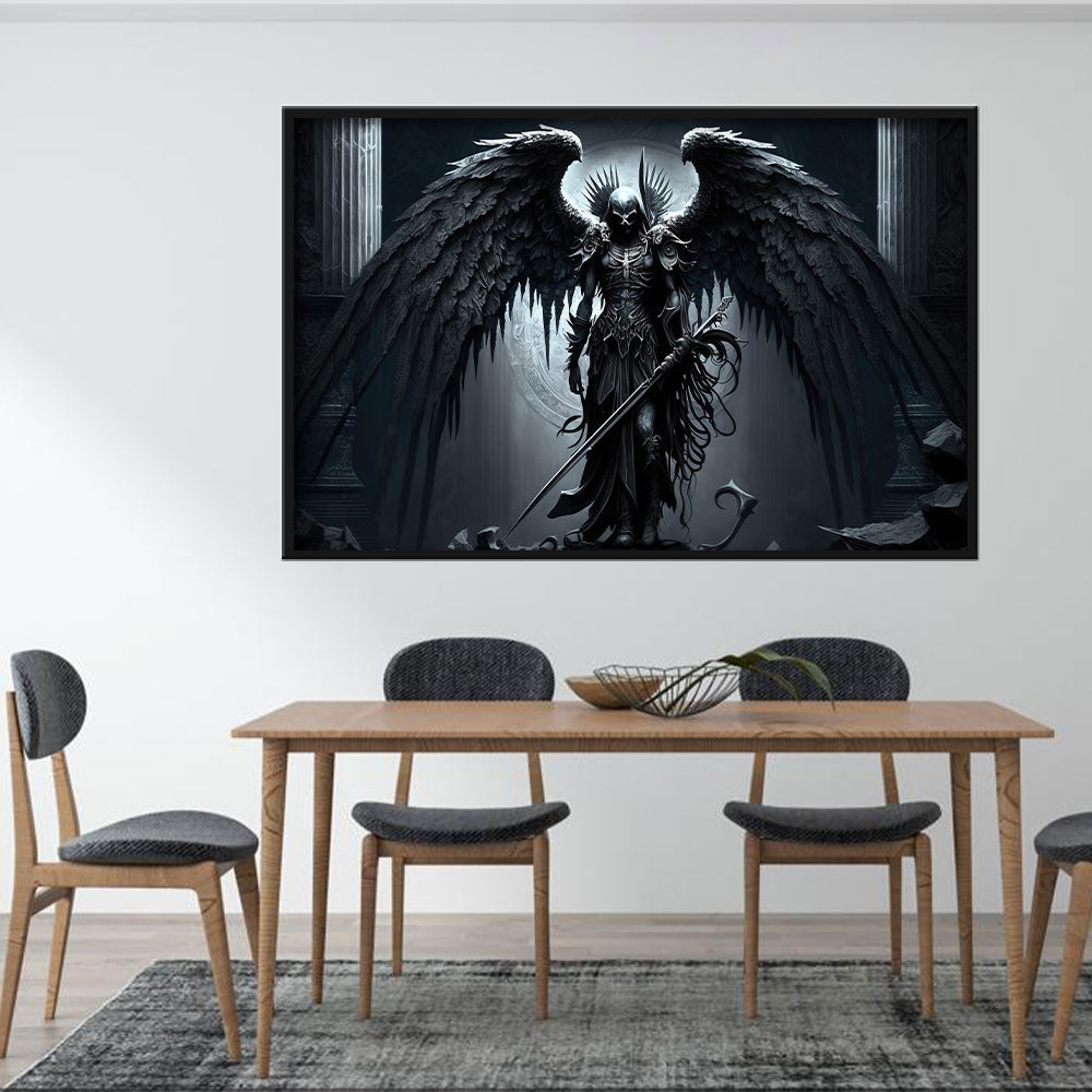 Angel of Death Canvas Wall Art