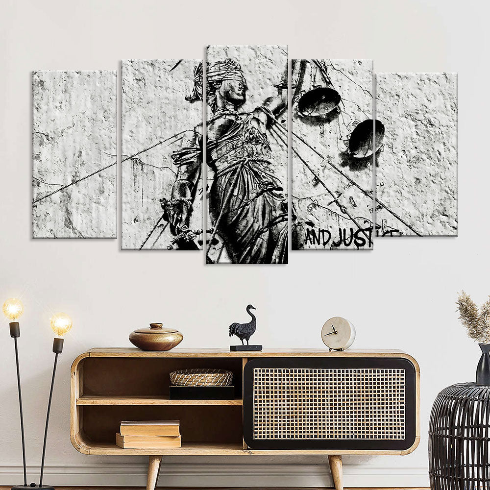 Metallica "And Justice for All" Canvas Wall Art