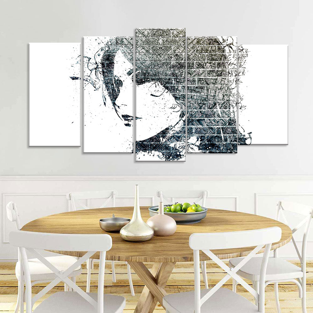 "Lost in Thoughts" Canvas Wall Art