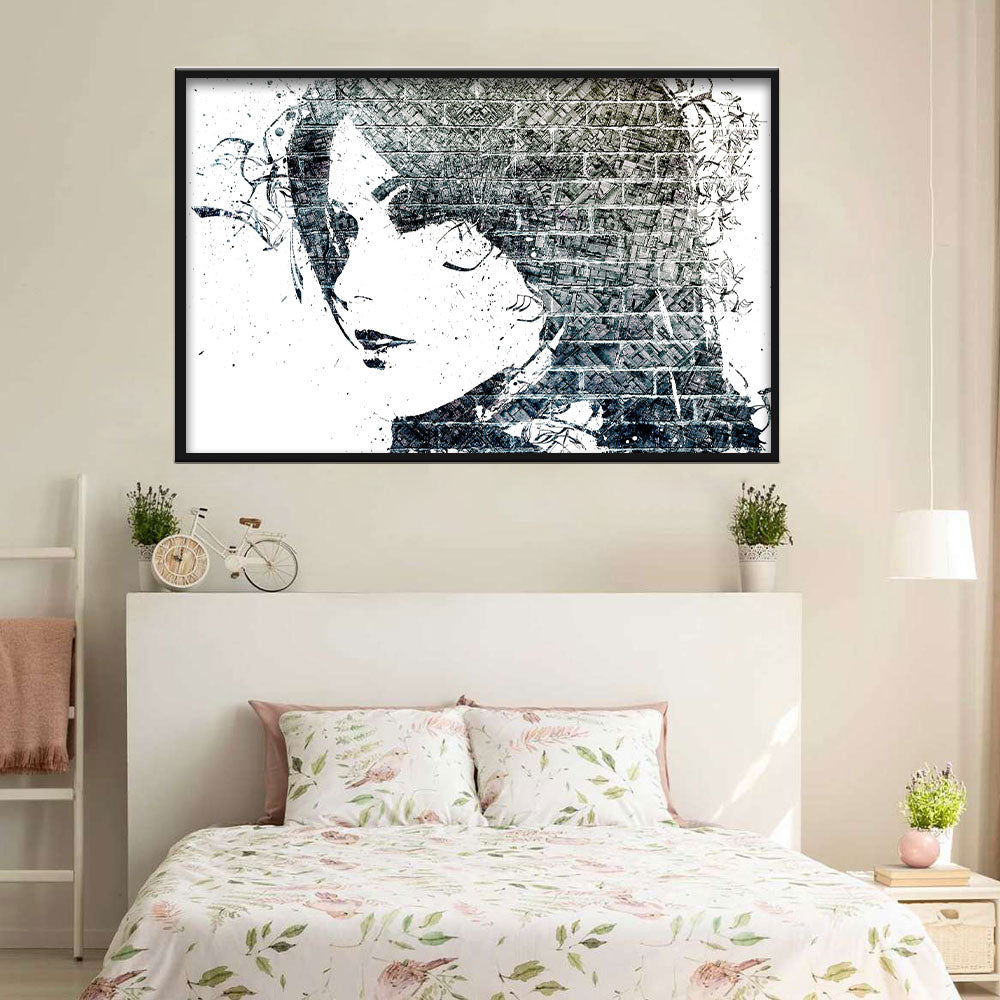 "Lost in Thoughts" Canvas Wall Art