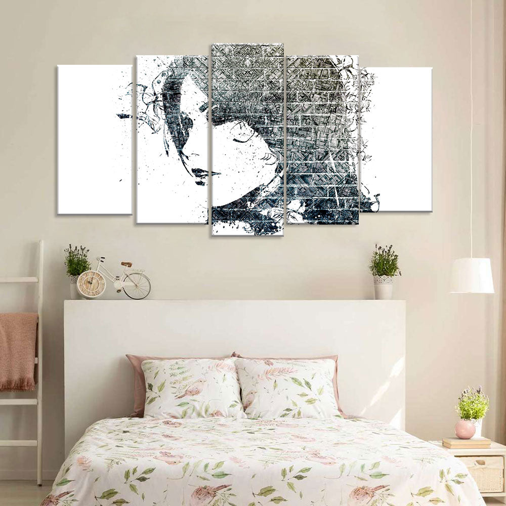 "Lost in Thoughts" Canvas Wall Art