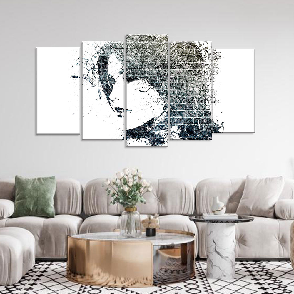 "Lost in Thoughts" Canvas Wall Art