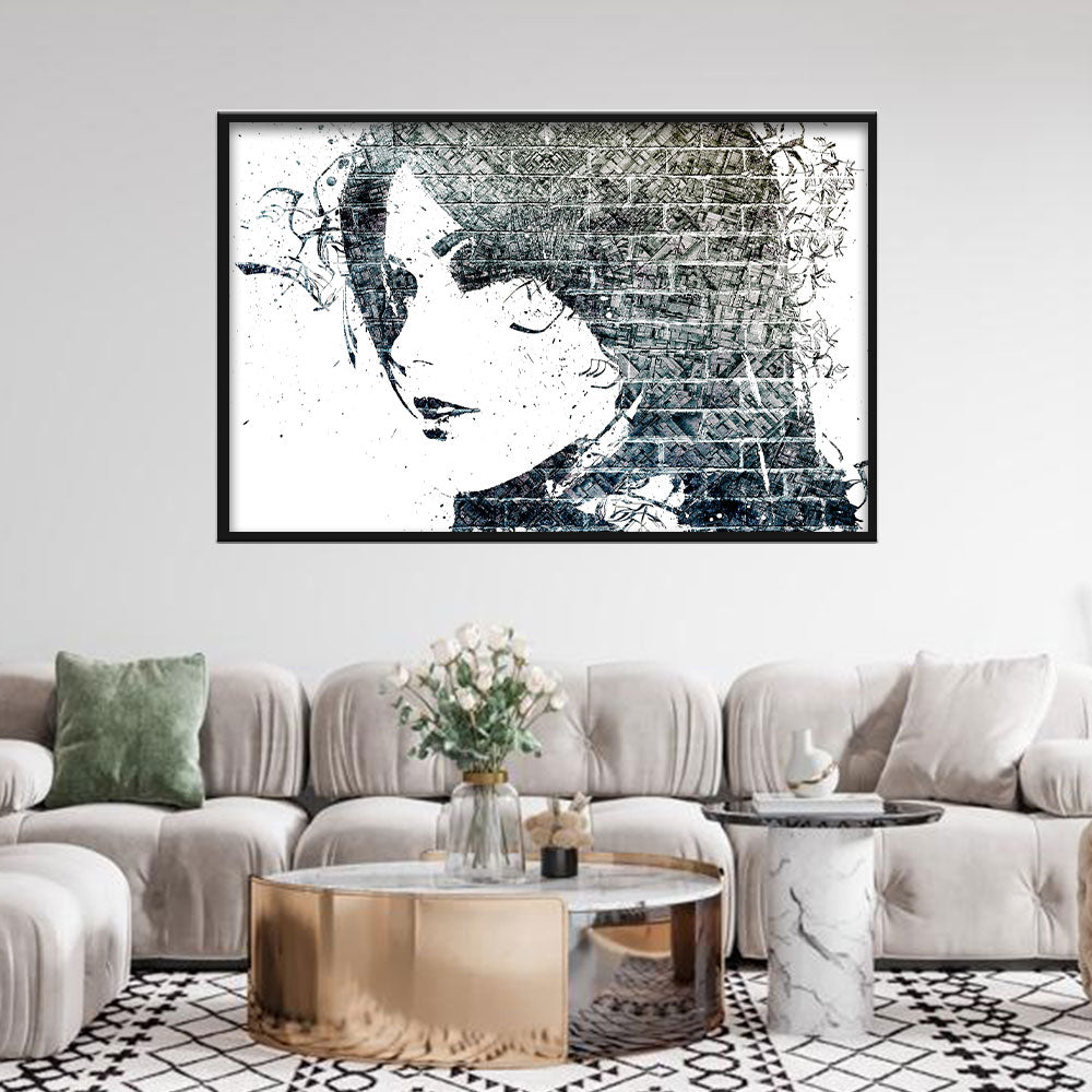 "Lost in Thoughts" Canvas Wall Art