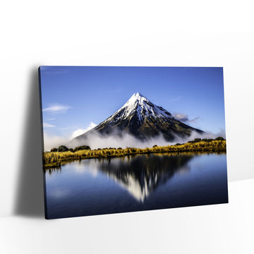 Mirror Lake Mount Taranaki New Zealand Canvas Wall Art