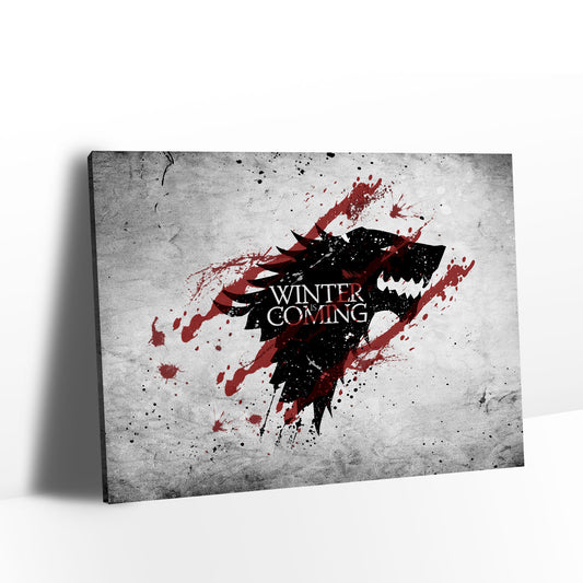 Game of Thrones Winter is Coming Canvas Wall Art