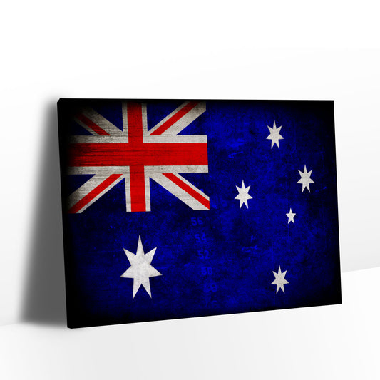 Australian Flag Canvas Wall Art