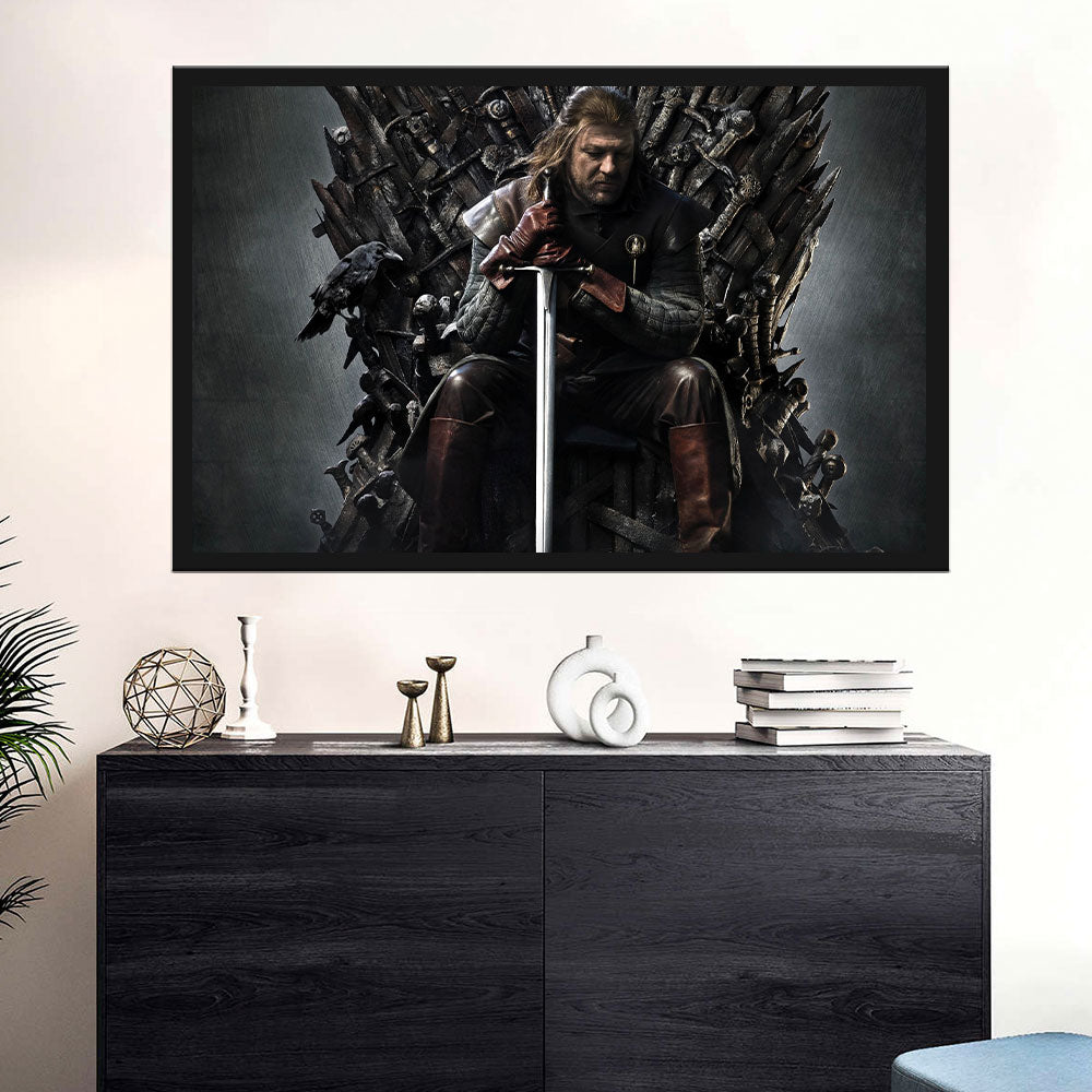 Eddard Stark Canvas Wall Art