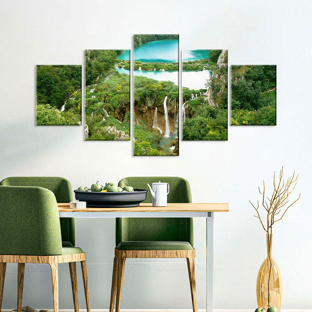 Plitvice Lakes National Park Canvas Wall Art