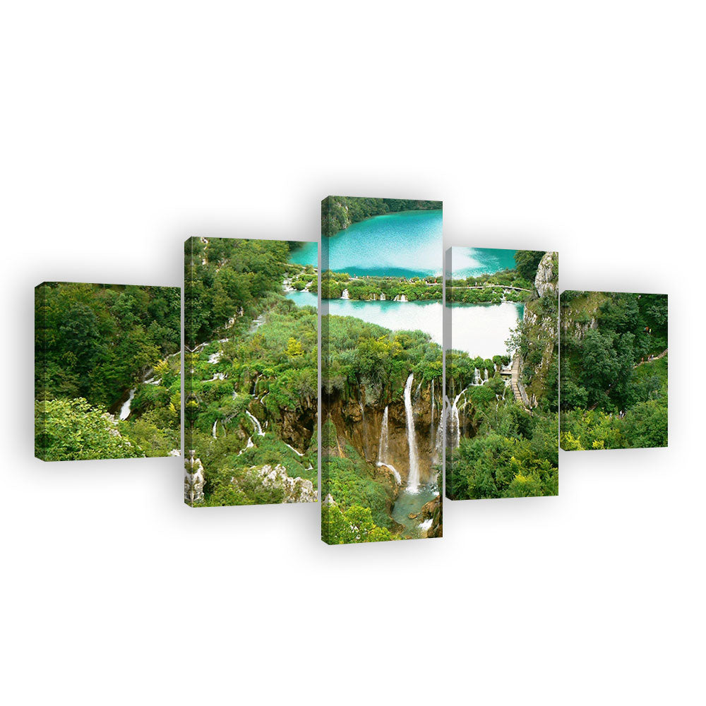 Plitvice Lakes National Park Canvas Wall Art