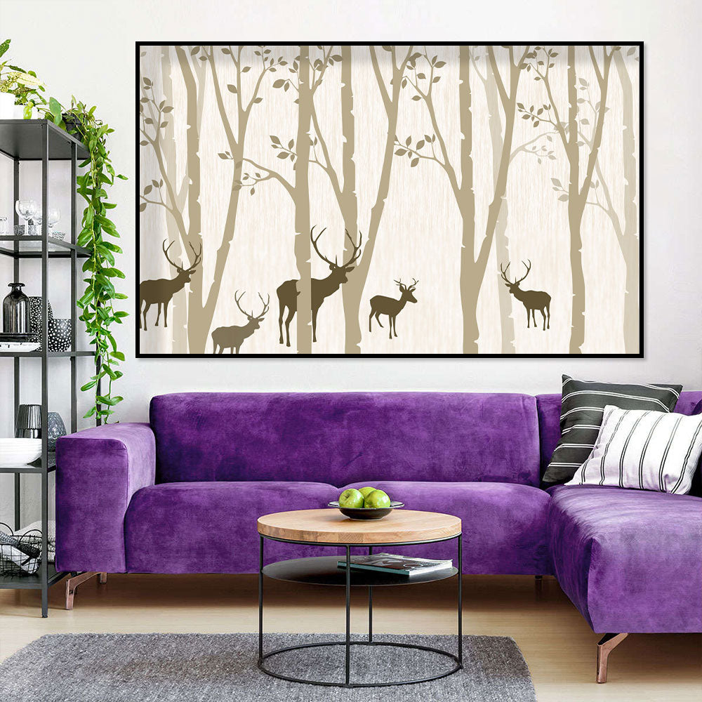 Woodland Serenity Canvas Wall Art