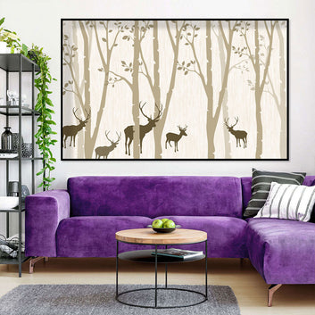 Woodland Serenity Canvas Wall Art