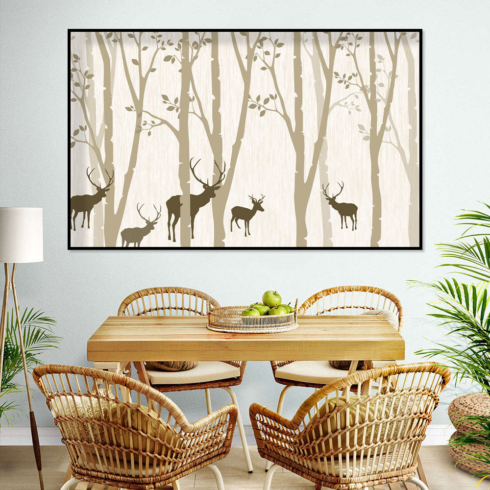 Woodland Serenity Canvas Wall Art