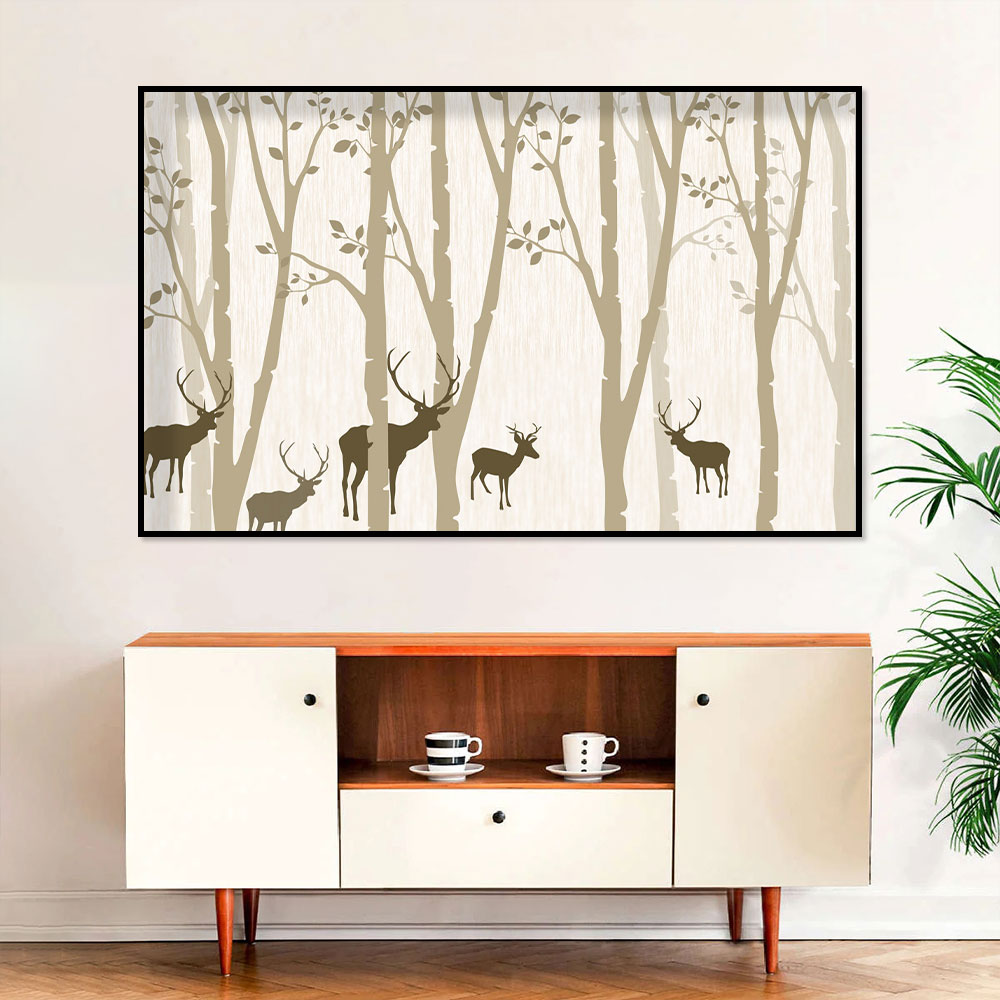 Woodland Serenity Canvas Wall Art