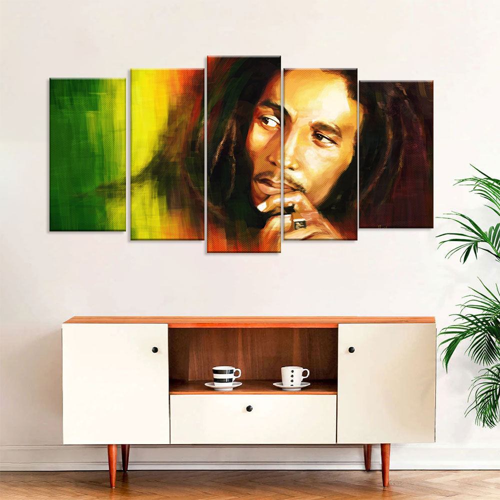 Legendary Bob Marley Canvas Wall Art
