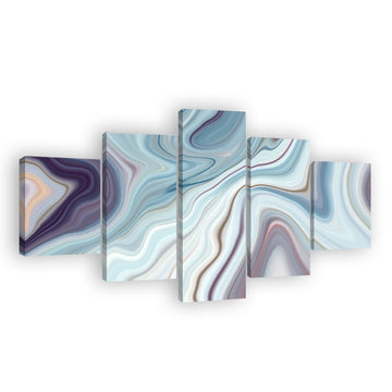 Colorful Agate Stone Canvas Wall Art